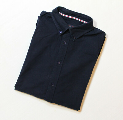 PECKOTT New England Apparel Baumwolle Herren Langarm Hemd. Blau.Gr. S. Neuwertig