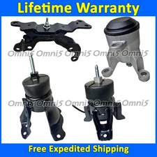 K4182 Motor & Transmission Mount Set 4pc For 2022-24 Nissan Pathfinder 3.5L AUTO