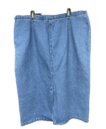 cj banks denim skirts