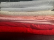 FELT PIECES MEASUREMENTS INCLUDED 4 COLORS 6 PIECES PRE-OWNED UNUSED 6 pcs