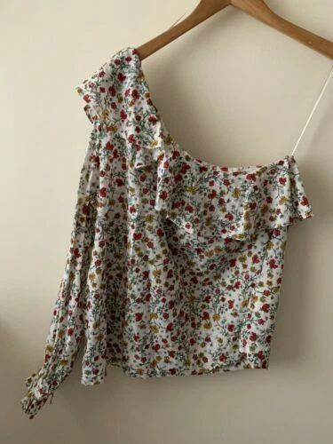 New Look Cotton Ruffle Tops & Shirts for Women