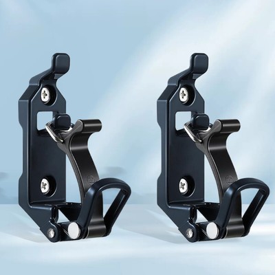 2pcs Wall Mounting Brackets Shovel Mount for Roof Rack Axe Holder Mount Kit