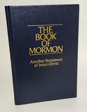 THE BOOK OF MORMON : ANOTHER TESTAMENT OF JESUS CHRIST HARDCOVER 1989 VG