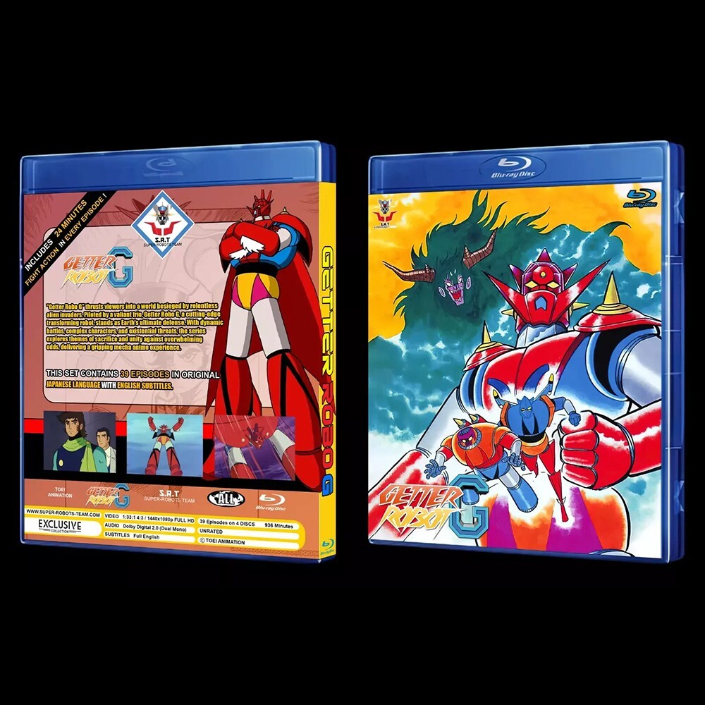 アニメ GETTER ROBO G TV Series DVD Box Set Getter Robo G Blu-Ray (Eng Sub) | eBay