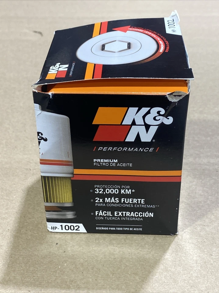 Filtro de aceite K&N HP-1002 para 240 Ford Escape Explorer Jeep Wrangler Mustang nuevo Foto 2 de 2