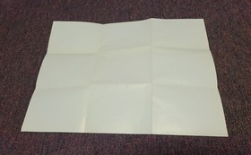 Sqoon (Nintendo Entertainment System) NES (Poster Only) Very Good! Ships Immed.