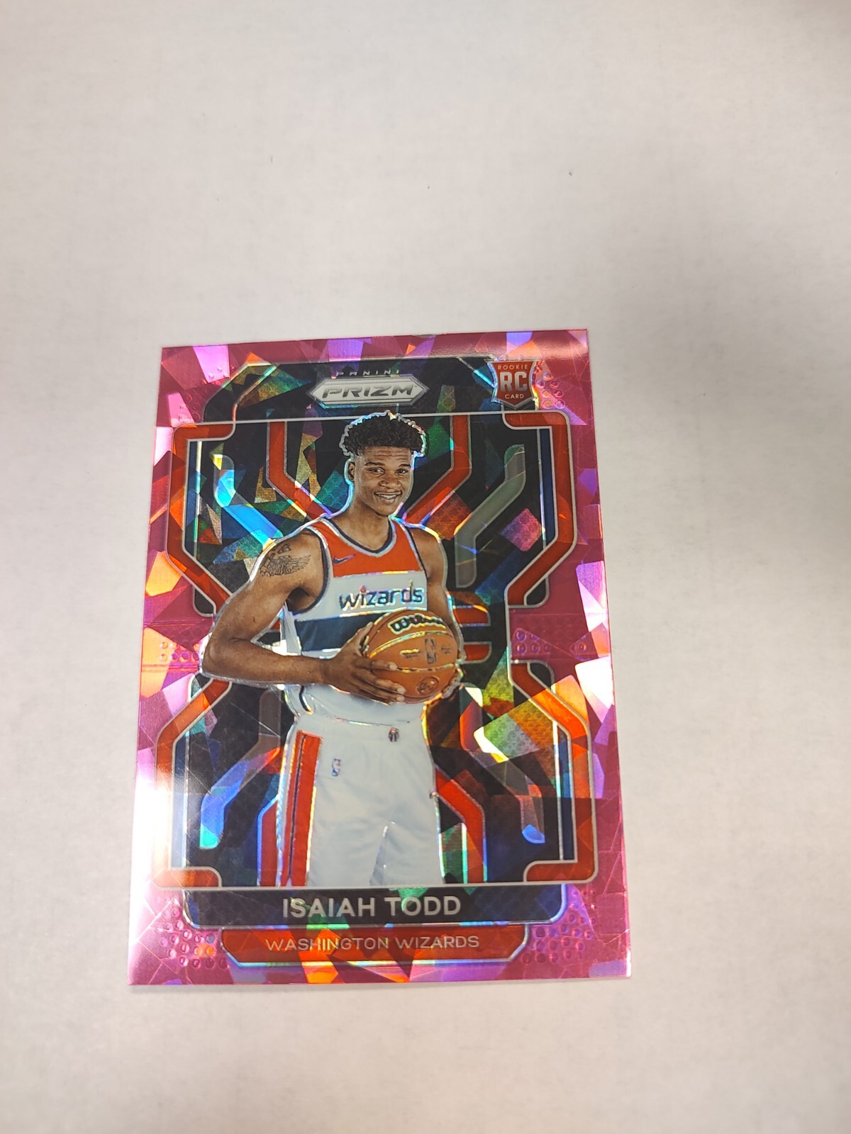 2021-22 Panini Prizm Pink Ice Prizm Isaiah Todd #299 Rookie RC (PWE)
