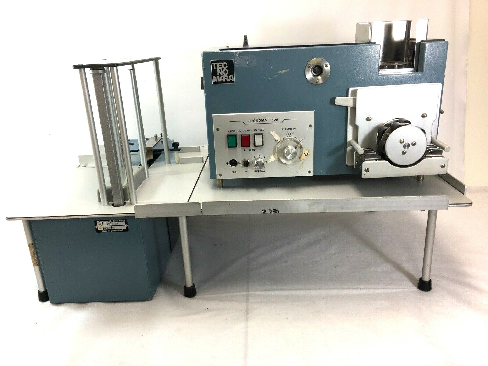 Tecnomara Tecnomat 125 Automatic Filler of Petri Dishes PART 6101 eBay