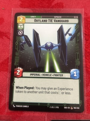 3x Star Wars Unlimited - Outland TIE Vanguard - Shadows of the