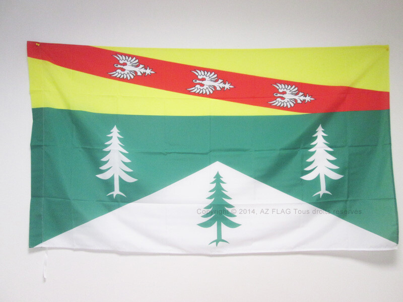 Drapeau Départemental Vosges 150x90cm Finition Premium Fourreau Mât