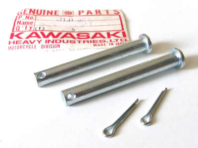 Kawasaki hinge Seat Cotter Clevis Pivot Pins s2 s3 s1 h1 h2 z1 kz650 kz750 f7 f9