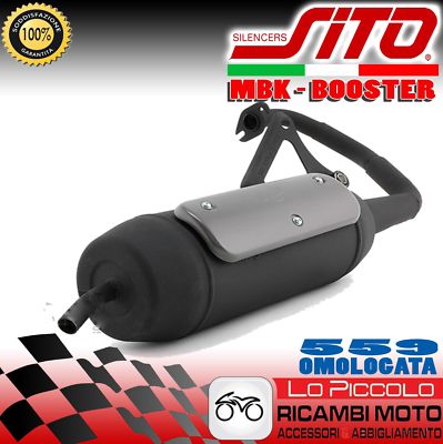 Exhaust muffler Sito plus 0559 MBK Booster Spirit ng Yamaha bws track scoop