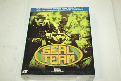 Seal Team EA Electronic Arts PC 3.5'' Computer Game