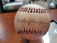 MILLER HUGGINS SIGNED REPLICA BALLS. OUR BALLS ARE MADE FOR MUSEUMS!