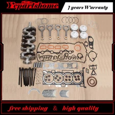 For Hyundai Kia 2.4 G4KJ Engine Rebuild Kit Crankshaft & Conrods & Bearing Sets