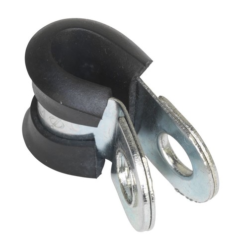 Kabelschellen Aus Kunststoff – 20 Stück, Schwarz, Für Kabel Bis 6 Mm, R-Typ Mit Schraubmontage