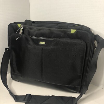 H2T Here to There Professional Airshell Laptop Case Bag Compartments Work School