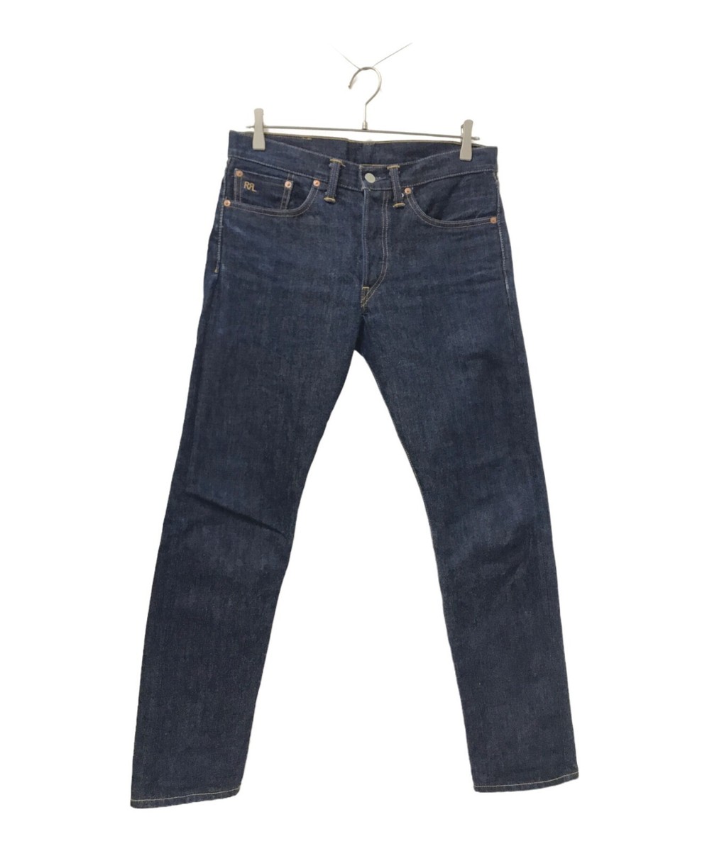 パンツ RRL Denim Pants W30 RRL RALPH LAUREN men's Selvedge Denim Pants W30 indigo Solid