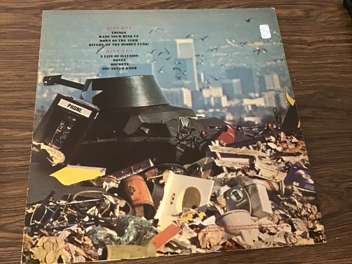 Joe Walsh There goes the Neighborhood LP Vinyl Record Pop