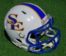 SOUTHEASTERN OKLAHOMA STATE SAVAGE STORM FOOTBALL MINI HELMET