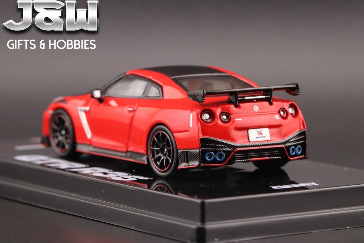 1/64 NISSAN GT-R R35 NISMO 日産 スカイライン 1/64 Die Cast NISSAN SKYLINE GTR R35 Nismo Model Car -RED-