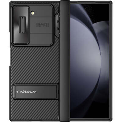 Handyhülle für Galaxy Z Fold6 Nillkin Case Cover Futeral Tasche Etui Schwarz