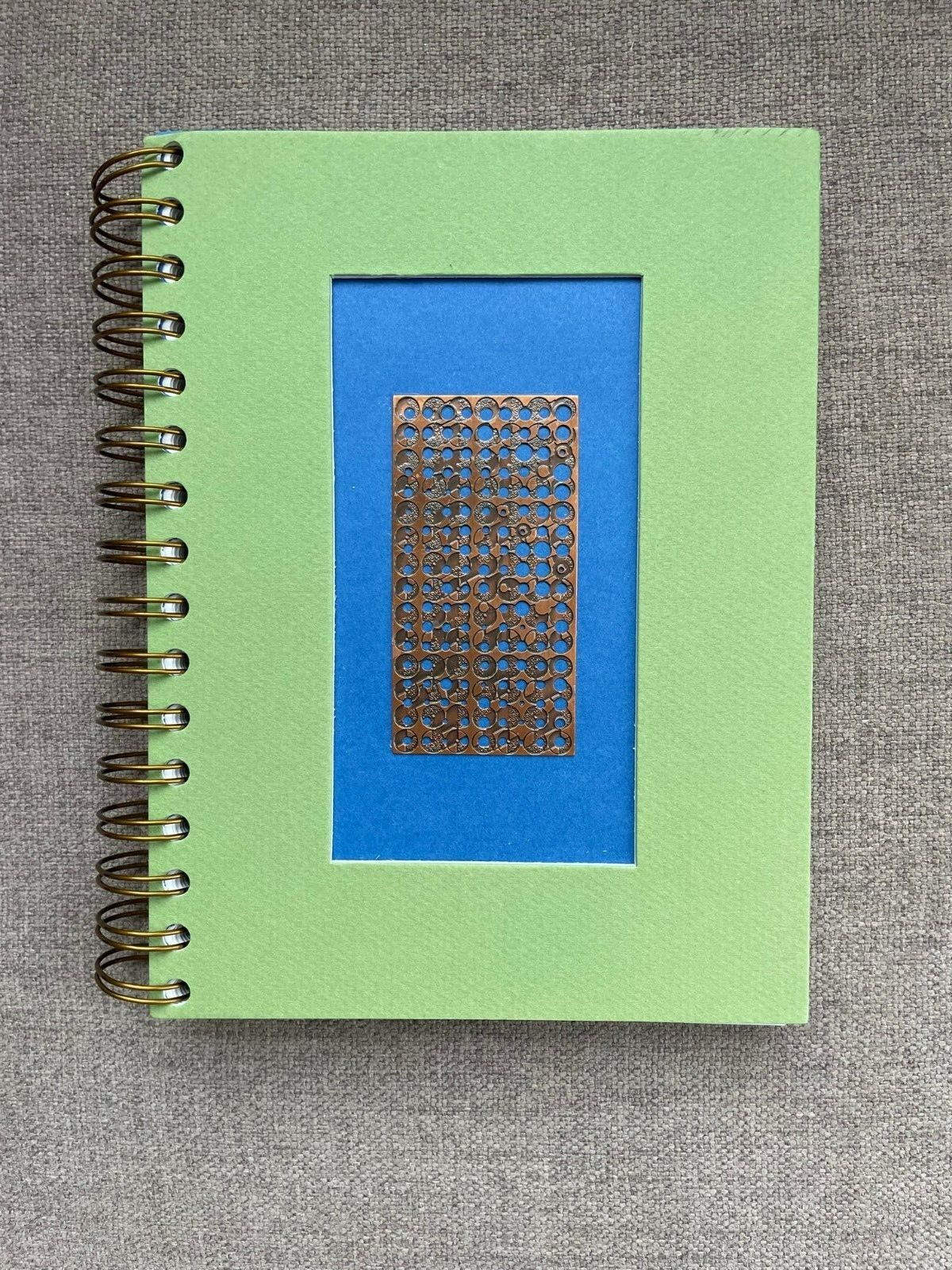 Young Museum Sketchbook Small San Francisco Copper or Copper-Look Notebook-image