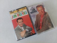 Jim Reeves Cassette tape Lot Of 2, Best of and the Very Best of. Vintage, Rare.
