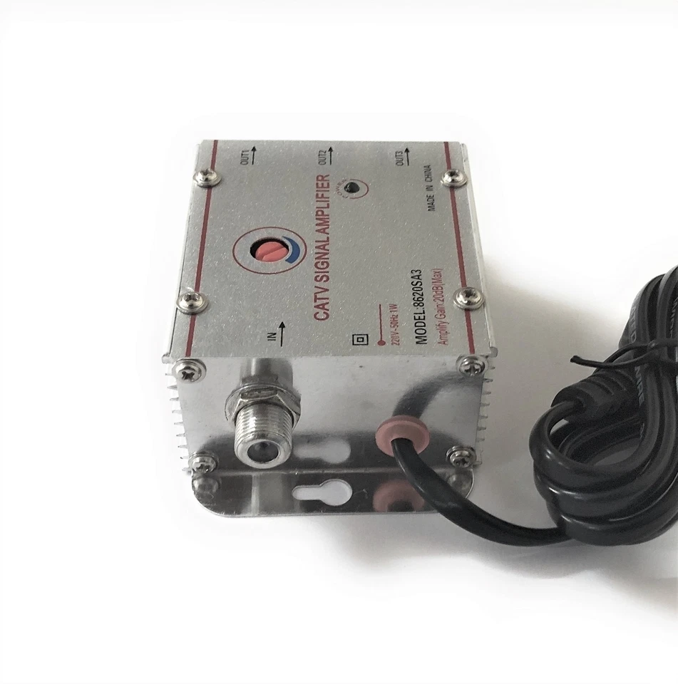 Amplificatore Digitale Terreste X Antenne Tv Analogica O Digitale Con 3 Uscite - Immagine 4 di 4