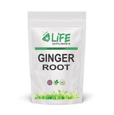 Ginger Root Extract 500 mg Capsules Natural Clean UK Supplement Gingerols 5%