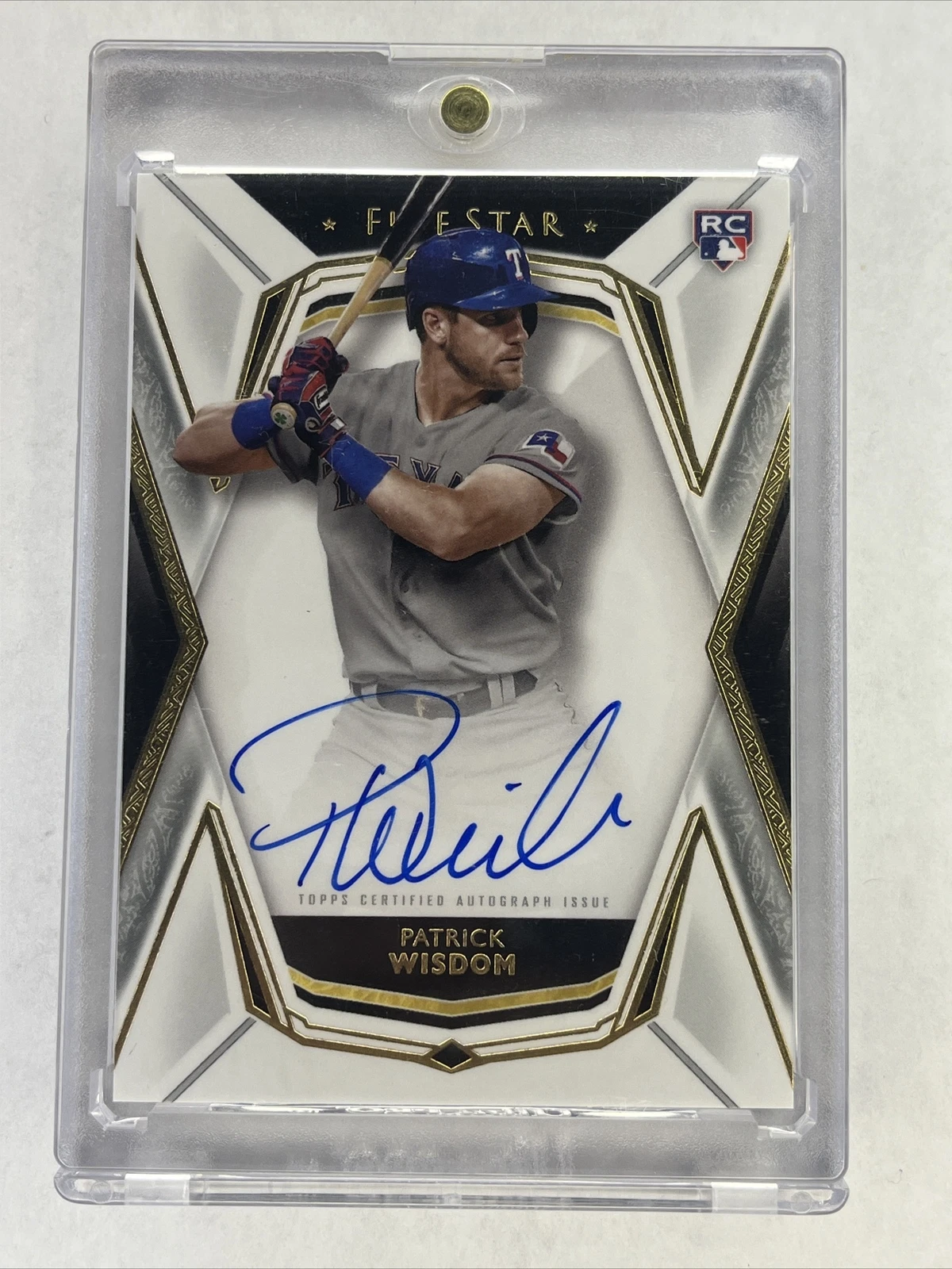 2019 Topps Five Star Auto Patrick Wisdom #FSA-PW Rookie Auto RC