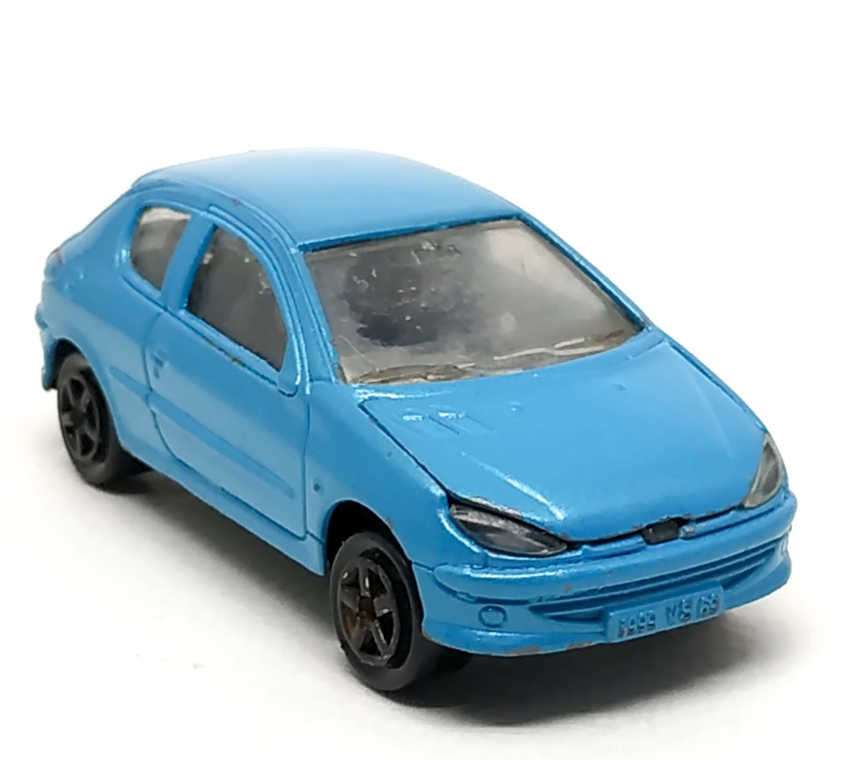 Majorette Peugeot 206 Light Blue 1:53 (3