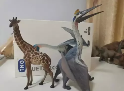 TNG Quetzalcoatlus Model Jurassic Dinosaur Animal Figure Toys Xmas Gift Decor - Picture 8 of 24