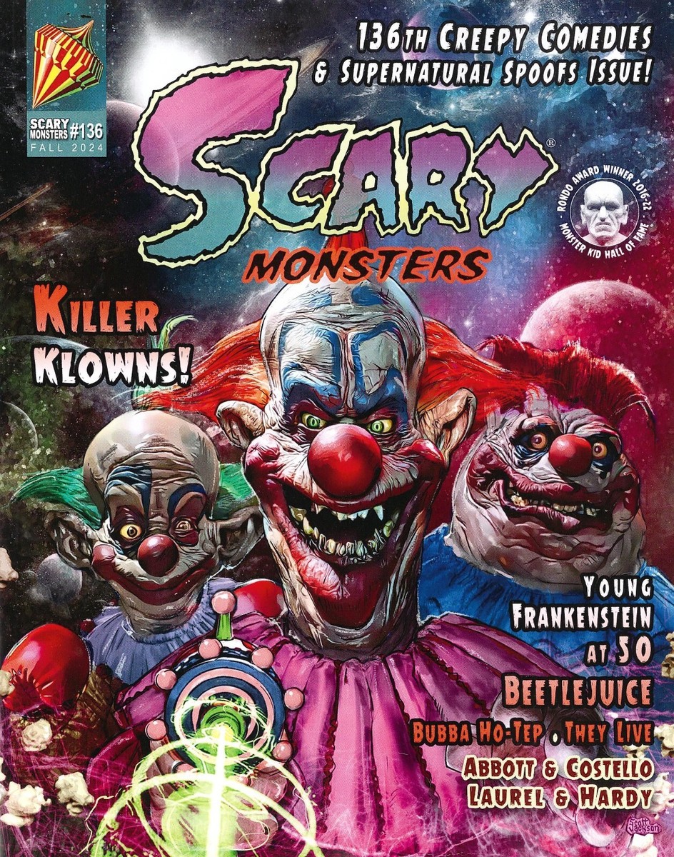 SCARY MONSTERS MAGAZINE - # 136, FALL 2024 - KILLER KLOWNS! | eBay