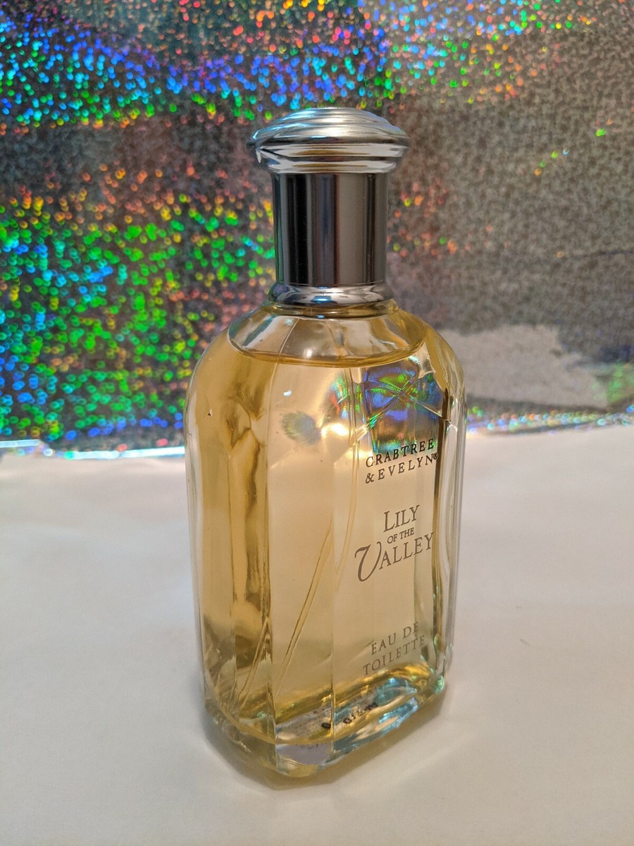 VINTAGE Crabtree & Evelyn MUGUET 3.4 oz Lily Of The Valley Eau De