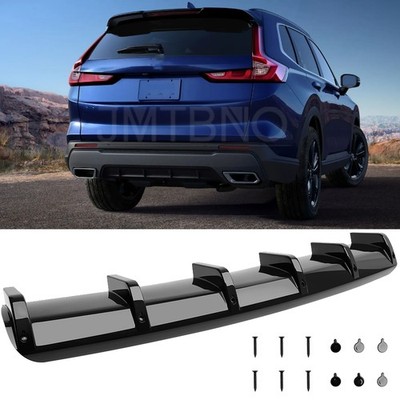 For Honda CR-V CRV Rear Diffuser Shark Fins Bumper Splitter Chin Spoiler Lip US