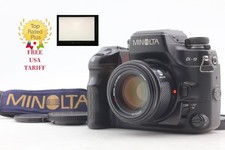 MINT Minolta 9 a9 Alpha Maxxum Dynax Film Camera AF 50mm 1.4 Lens From JAPAN