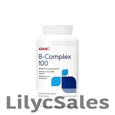 GNC Vitamin B Complex 100 Supplement, 250ct