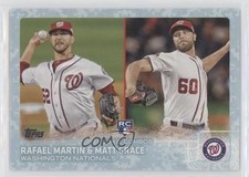 2015 Topps Update Rookie Combos Snow Camo 49/99 Rafael Martin Matt Grace 1u6