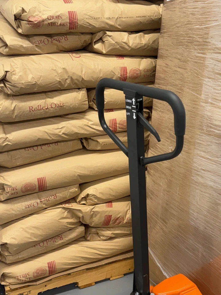 50 libras. Avena laminada orgánica sin gluten Grain Millers Foto 3 de 4