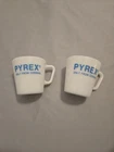 PYREX Only from Corning Milk Glass Mug At Home in Your Lab Vintage