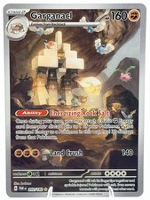 Pokemon TCG Garganacl 202/182 Paradox Rift HOLO Illustration Rare Alt Art PAR NM on eBay