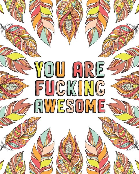 Swearing Cat | You Are Fucking Awesome | Taschenbuch | Englisch (2020)-image
