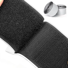 Hook and Loop Strips with Adhesive, 2 Inch X 10 Feet, Excellent Grip, Strong Sti