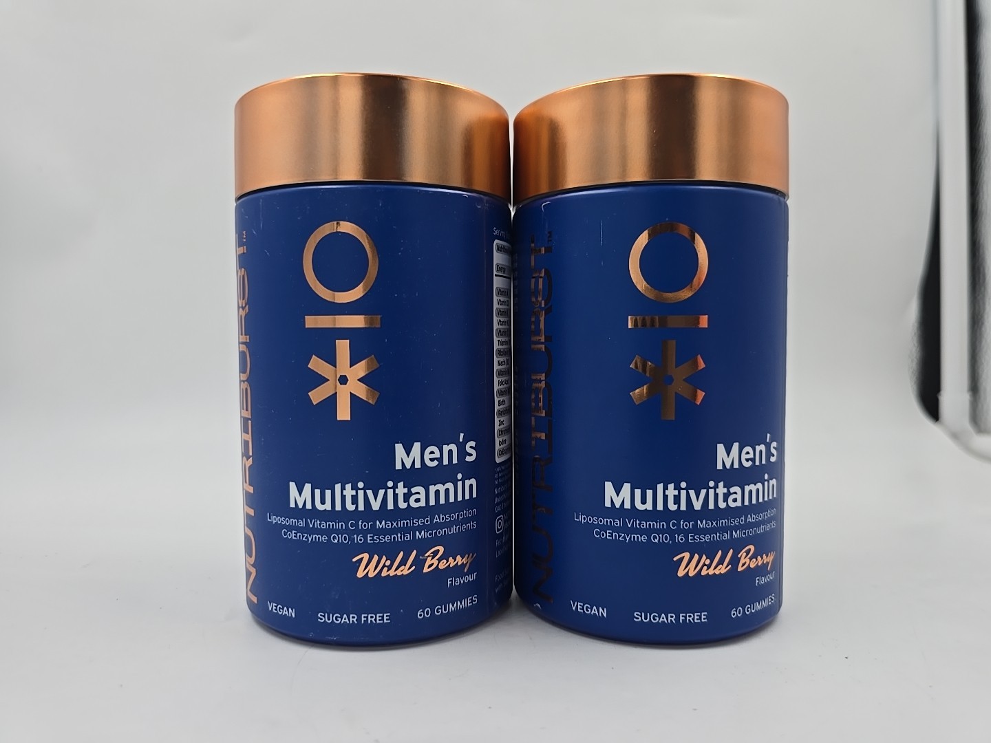 Nutriburst Sugar-Free Vegan Men's Multivitamin 60 Gummies - Image 5