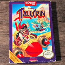 Capcom Disney's TaleSpin NES Box & Game Cartridge (NTSC-U/C)