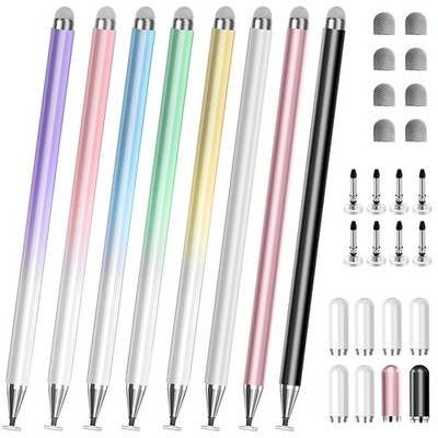 Precision Stylus Pen for iPad iPhone Android - 8 Pack