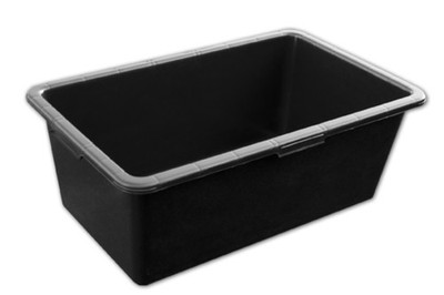 Bradas Mörtelwanne, aus PVC, 90 Liter, schwarz