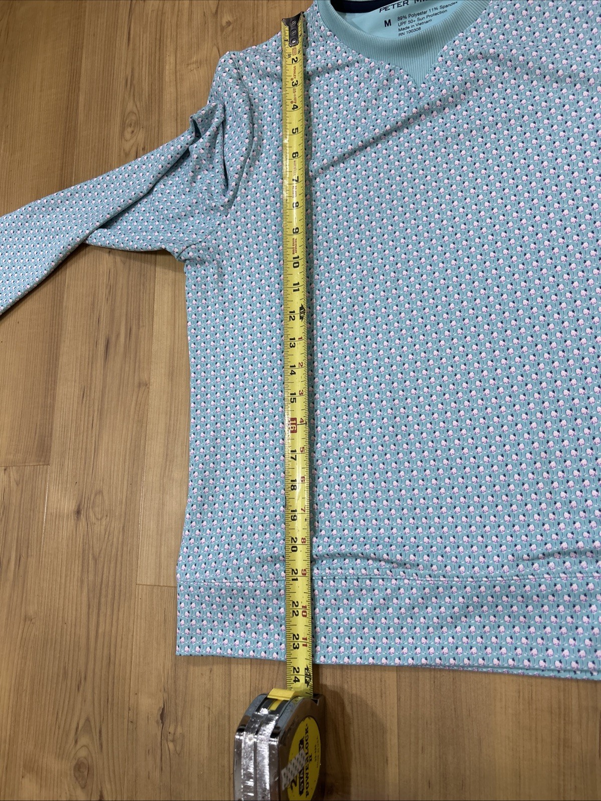 Peter Millar Women’s Golf Pullover Medium Pattern… - image 6