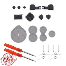 Gameboy Advance SP A B LR Button Kit Black